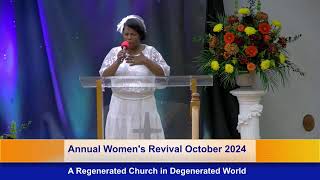 297 Elmwood Ave Church of God  Annual Womens Revival 10 Oct 2024 [upl. by Lehcer39]