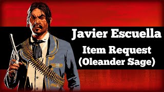 Javier Requesting Oleander Sage  Red Dead Redemption 2 Item Request [upl. by Riccardo184]