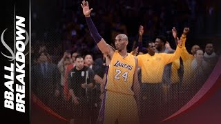 How Kobe Bryant Scored 60 In His Final Game [upl. by Obmar]