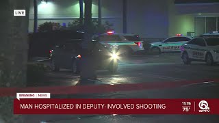 Gunman in hospital after deputyinvolved shooting outside Publix in Greenacres [upl. by Oberheim49]