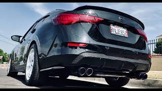 2020 Sentra Exhaust SetUp Start Up and Rev [upl. by Siryt]