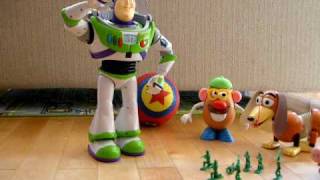 Toy Story バズ ライトイヤー と ベビーフェイス の ラジコン [upl. by Aderfla]