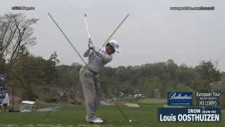 Slow HD 2013 Louis OOSTHUIZEN IRON Golf Swing 2European Tour [upl. by Adnohsor469]