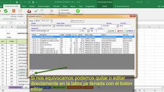 CONTROL DE ALMACEN DE OBRA EXCEL [upl. by Adabelle821]