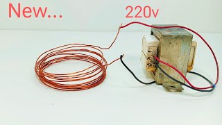 how to make free energy generator self machine 240v transformer 10kW infinity coil to power you home [upl. by Korns]