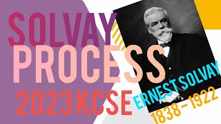 Solvay Process  K C S E Chemistry 2023 [upl. by Karyn]