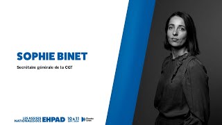 Assises des Ehpad 2024  Sophie Binet [upl. by Magavern]