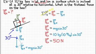 AP Physics 1  Friction [upl. by Jarlen674]