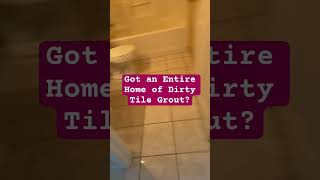 Do You Have an Entire Home Full of Dirty Tile Grout lasvegas cleaningtile groutcleaning 89143 [upl. by Barri870]