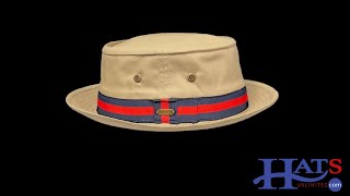 Stetson Fairway Pork Pie Bucket Hat  Style STC170 [upl. by Asilehs903]