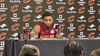 Donovan Mitchell Postgame Press Conference 12124 vs Boston Celtics  Cleveland Cavaliers [upl. by Mulligan]