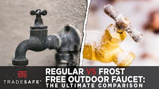 Regular vs Frost Free Outdoor Faucet The Ultimate Comparison [upl. by Yer]