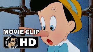 PINOCCHIO Movie Clip  Pinocchios Lies 1940 Classic Disney Animation HD [upl. by Tallou]