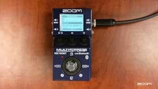 ZOOM MS100BT How to update Firmware [upl. by Zoeller957]