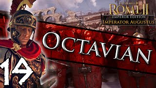 Total War Rome II  Imperator Augustus Octavian Campaign 19  Trouble In The North [upl. by Luane]