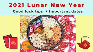 2021 Lunar New Year — good luck tips and important dates [upl. by Kumar]