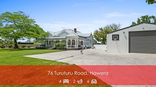 76 Turuturu Road Hawera [upl. by Casady997]