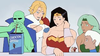 Wonder Woman Asking Batman Out For A Date  Bonny comic dub [upl. by Aneehta220]