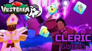 Ultimate Cleric Guide  Vesteria Giveaway winner [upl. by Etteve]