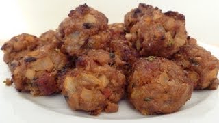 Port amp Chorizo Stuffing Balls CookAlong Video Part 1 [upl. by Earleen743]