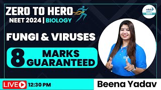 NEET Fungi amp Viruses 8 Marks Guaranteed  NEET 2024 Botany  NEET 2024 Preparation [upl. by Eikcuhc711]