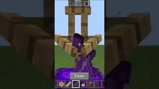 Respawn Anchor Build Hack minecraft roadto2k buildhacks shorts [upl. by Iadahs]