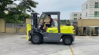 STMA 5ton lpg gasoline forklift [upl. by Aisat]