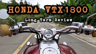 Honda VTX1800 Long Term Ownership and Review  Motovlogs  TheManoy66 [upl. by Indira]