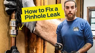 How to Fix a Pinhole Leak [upl. by Nodal920]