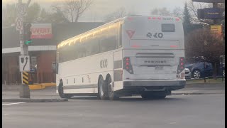 CIT Laurentides 2016 Prevost X3 45 804216 on Route 499 to Deux Montanges [upl. by Allegna]