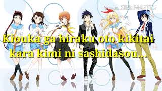 ClariS  Click Nisekoi Opening 1 With Lyrics [upl. by Doowrehs]