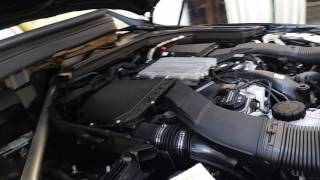 2015 MERCEDES C400 Battery Air Filter Replacement W205 [upl. by Akemahc]