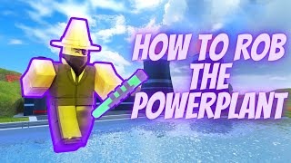 How To ROB The POWERPLANT  Roblox Jailbreak [upl. by Alvira]