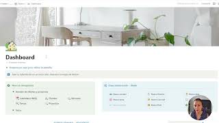 Cómo funciona la plantilla Dashboard para emprendedores en Notion [upl. by Gannes]