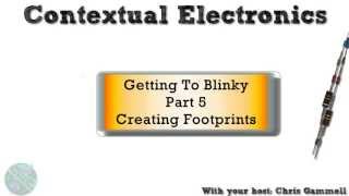 KiCad 30  Creating Footprints with the Module Editor  Getting To Blinky KiCad Tutorial  Part 5 [upl. by Natsuj677]