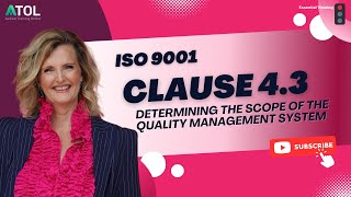 Understanding ISO 9001  Clause 43 [upl. by Aiouqes]