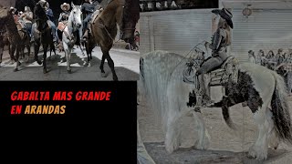 Una de las cabalgatas más grandes de México más de 3000 caballos en esta ocasión [upl. by Llenod656]