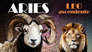 ARIES ascendente LEO  Audacia y carisma [upl. by Sarene]