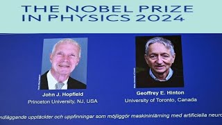 Nobel prize in physics 2024 [upl. by Llenra]