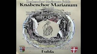 06  Wohl mir dass ich Jesus habe BWV 147 Nr 6  Knabenchor Marianum Fulda  Lieder [upl. by Dearr]