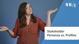 Stakeholder Personas vs Stakeholder Profiles [upl. by Aihseya234]