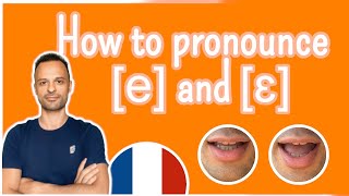 The Vowels e and ɛ  French Pronunciation amp Phonetics [upl. by Nahraf]