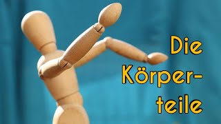 Die Körperteile  Частите на тялото на немски език [upl. by Victor]