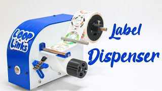 DIY Automatic Label Dispenser [upl. by Hnah930]