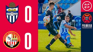 RESUMEN PrimeraFederación  Atlético Baleares 00 SD Logroñés  Grupo 2  Jornada 15 [upl. by Aiym]