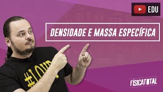 Hidrostática  Densidade e massa específica  Física em Questões 071 [upl. by Hamrnand]