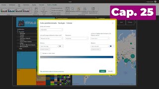 Aplicar Formato Condicional a la visualización de Tipo Mapa Power BI [upl. by Alyehs]