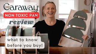 NonToxic Caraway Cookware  how to properly care for them [upl. by Boris]