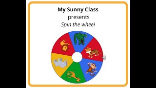 Spin the wheel  your little students will love it [upl. by Alver517]