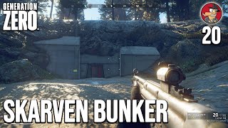 Exploring Skarven Bunker  Generation Zero Gameplay 2022  ep 20 [upl. by Eirrek]